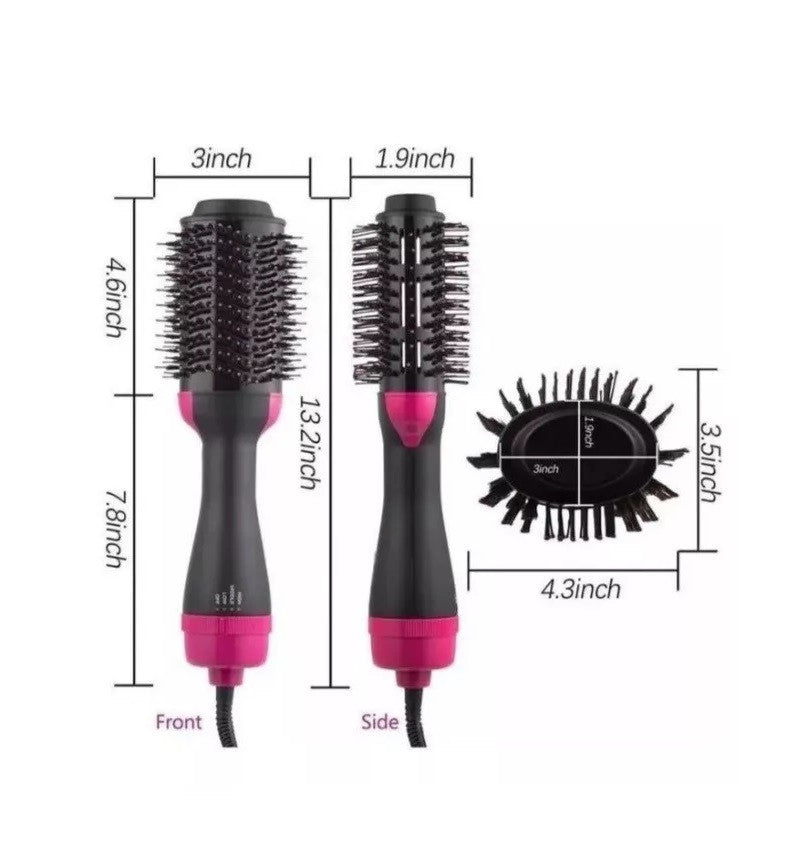 Cepillo secador + Pinza Onduladora 3 Tubos