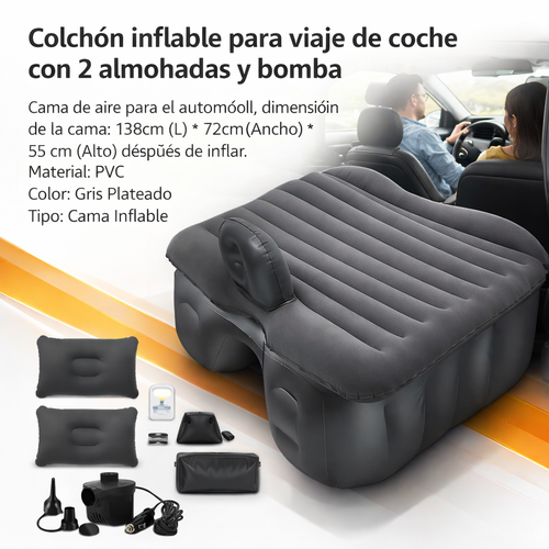 Colchón Inflable Para Carro