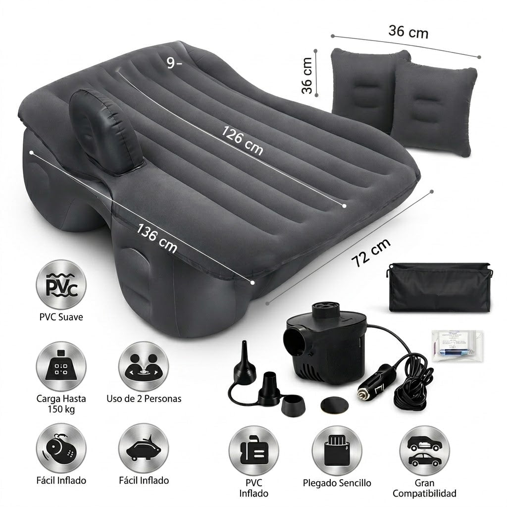 Colchón Inflable Para Carro